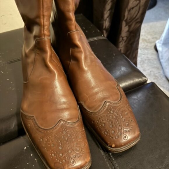 PRADA VERO CHOLO BOOTS AUTHENTIC 8.5 - Picture 14 of 15